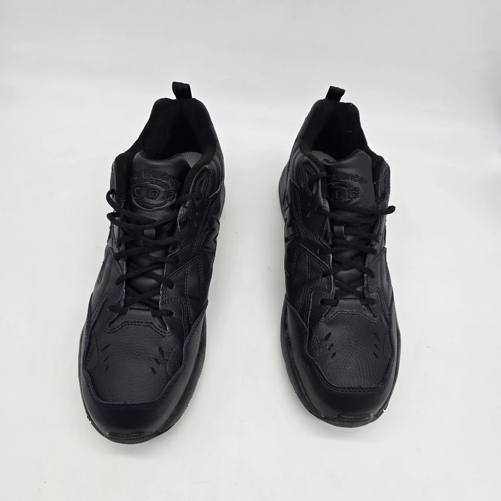 New Balance Shoes Men's 8.5 4E Wide 608v5 All Black Cross-Trainer Sneakers